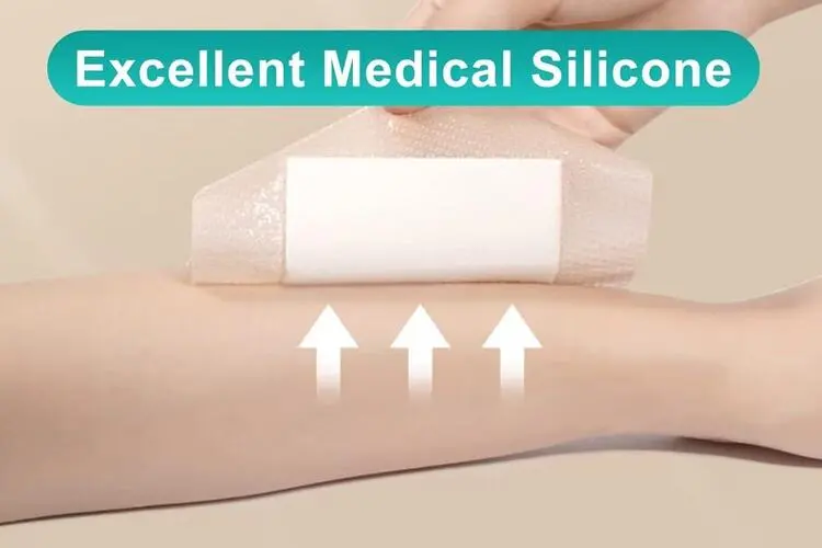 Foam Dressing with PU Film Foam Dressing with PU Film