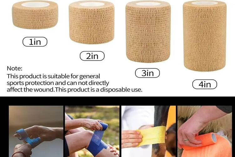 Cohesive bandages 