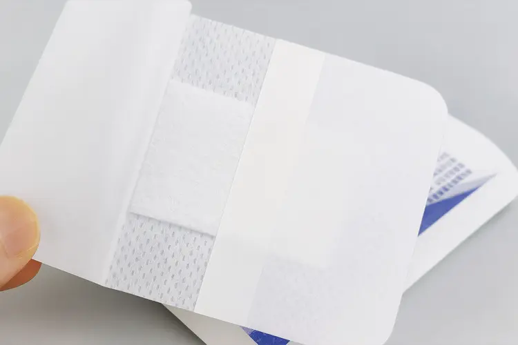 silicone coated paper for wound dressing