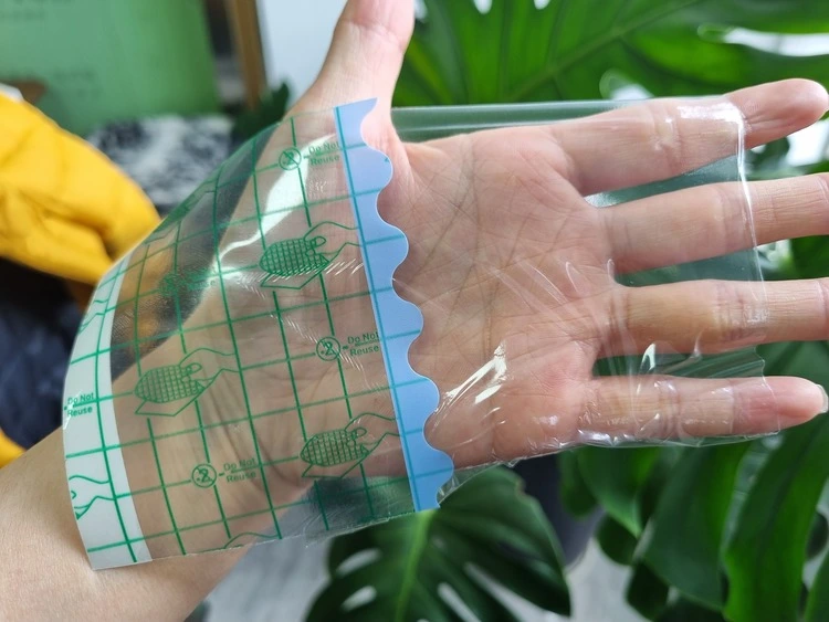 Transparent dressing roll medical film tape for wound protection Transparent dressing roll medical film tape for wound protection