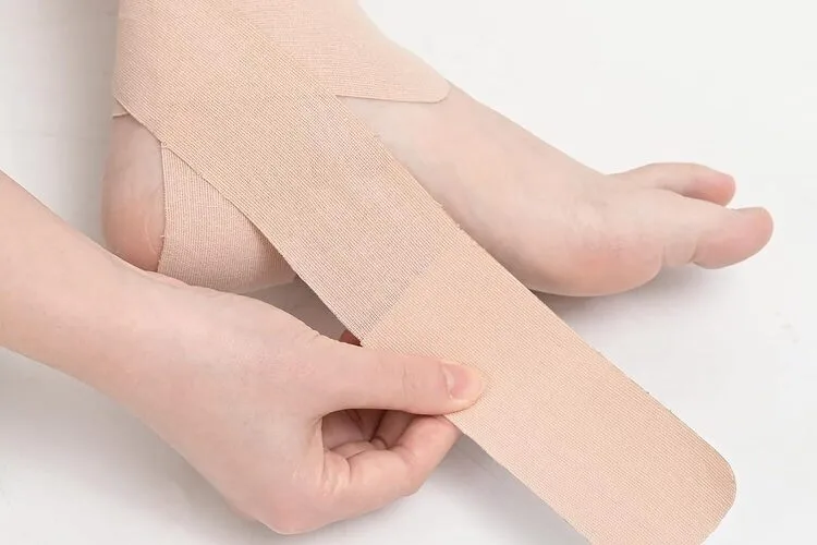 Ankle Support Kinesio Tape