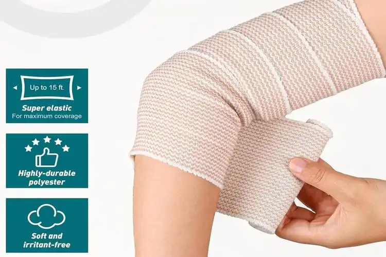 Elastic Medical Bandage Non Latex Options for Sensitive Skin