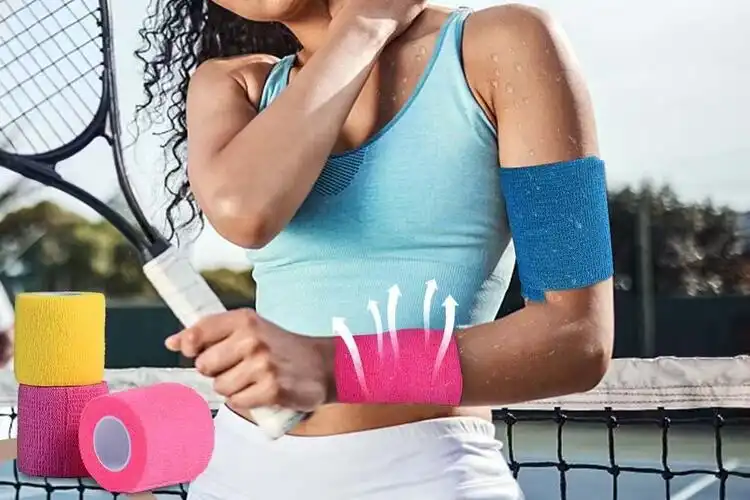 Elastic Medical Bandage Supports Joint Stability During Rehabilitation