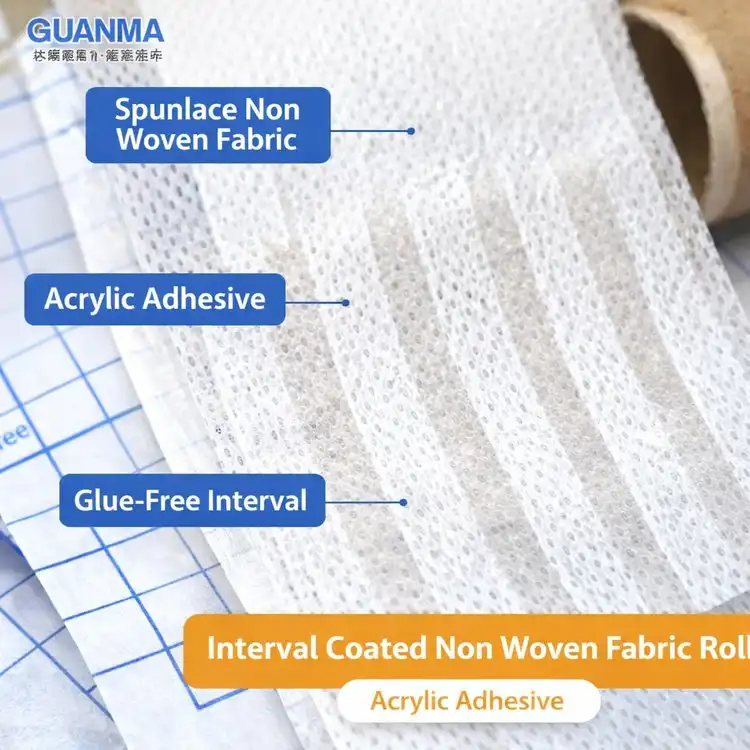 partial coated non woven adhesive roll partial coated non woven adhesive roll